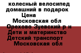 3 колесный велосипед домашний в подарок › Цена ­ 5 500 - Московская обл., Орехово-Зуевский р-н Дети и материнство » Детский транспорт   . Московская обл.